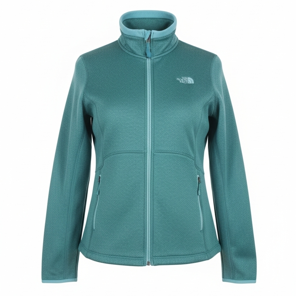 The North Face Women's Teal Full-Zip Fleece Jacket